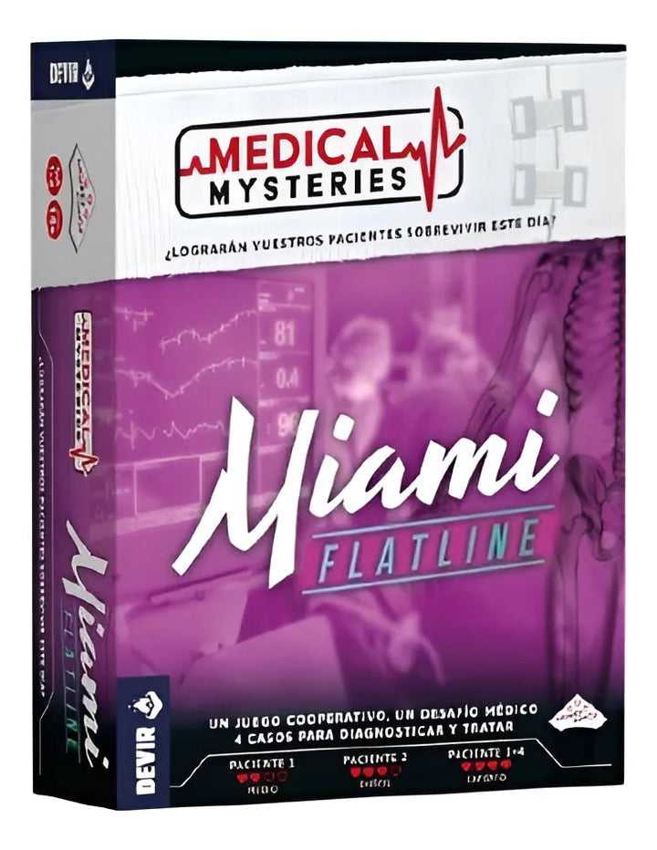 Juego De Mesa Medical Mysteries Miami  Adultos
