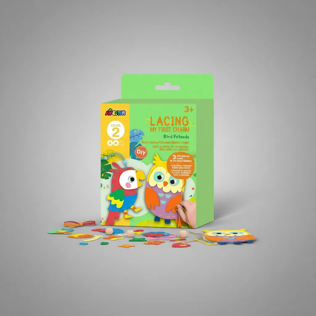 Set De Arte Y Manualidades Aves Tejidos Lv2