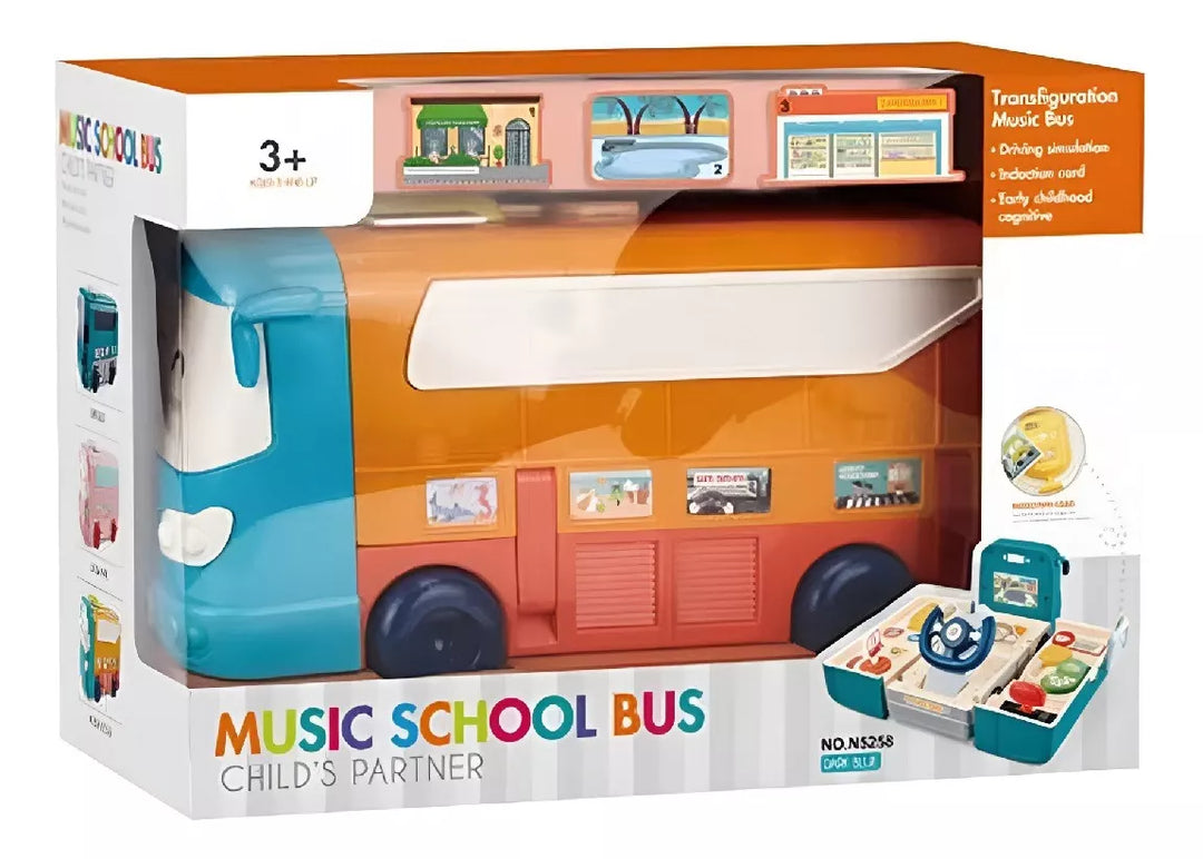 Juego Didáctico Autobús Interactivo Para Niños