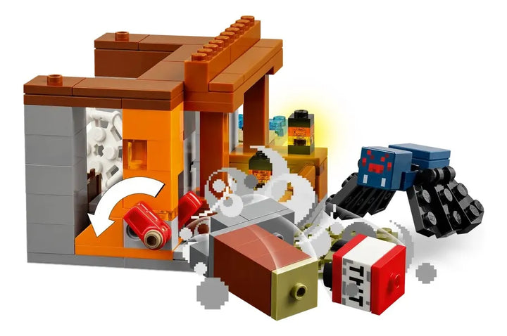 Lego Minecraft La Expedición Minera Del Armadillo 247 Piezas