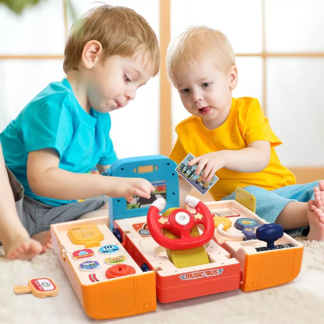 Juego Didáctico Autobús Interactivo Para Niños