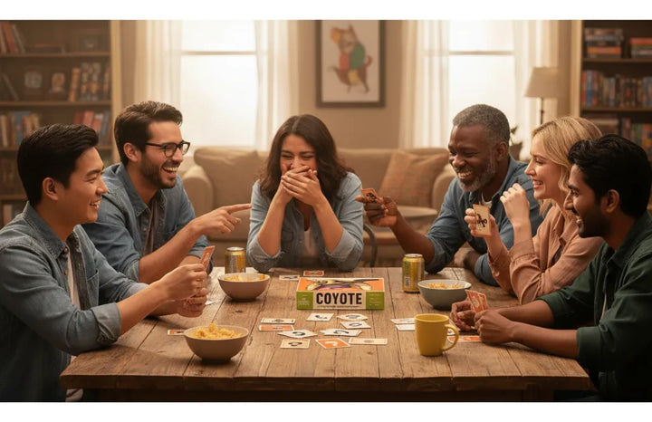 Juego De Mesa Cartas Coyote Estrategia Para Niños Familia