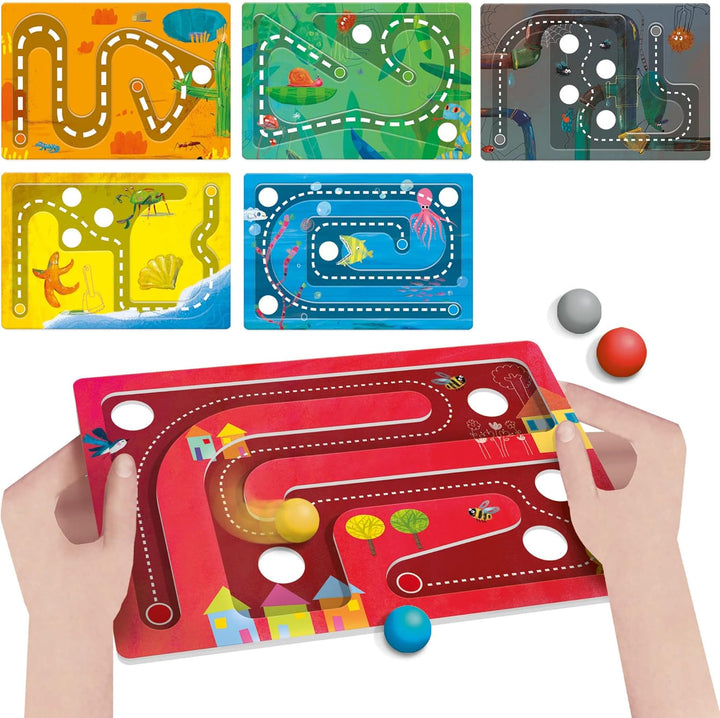 Juego Motricidad Y Coordinación Laberinto 6 Por 1