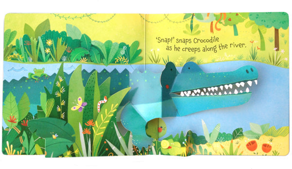 Libro Didácticos Interactivo La Jungla Pop Up Para Niños