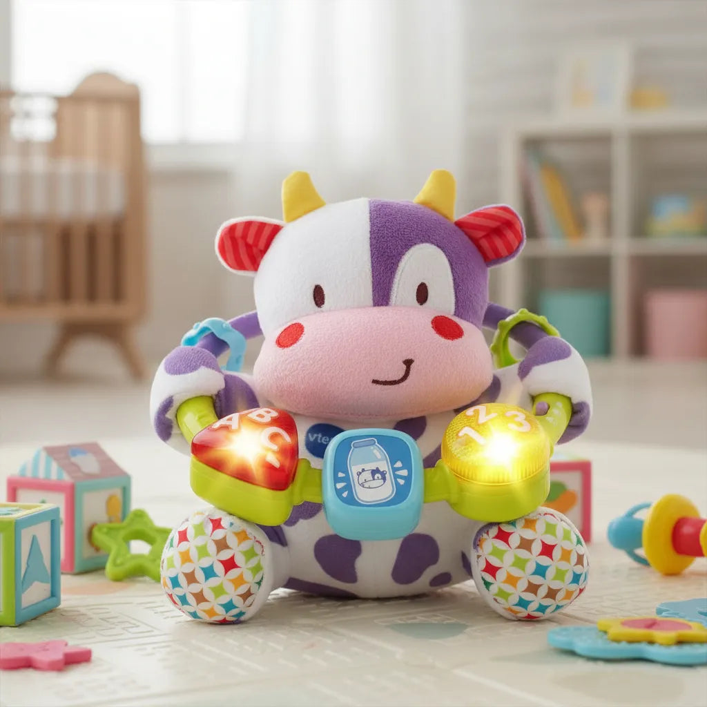 Juguete Vaquita Con Luces Y Sonidos Para Niños