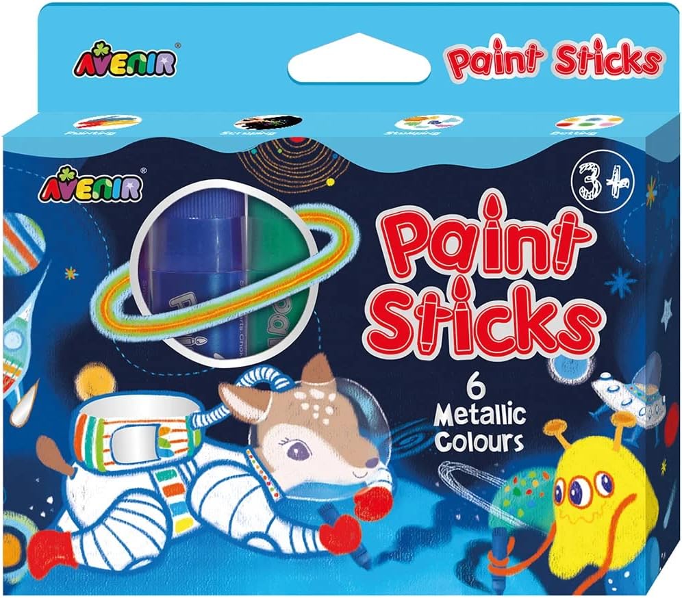 Set Marcadores Lavables metálicos para Niños