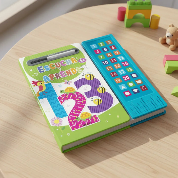 Libro Didactico Escucha Y Aprende 123