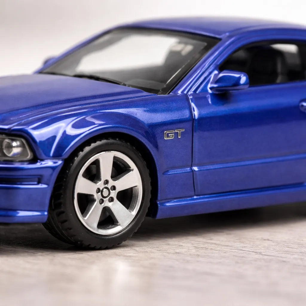 Carro A Escala 1:43 Ford Mustang Gt Azul