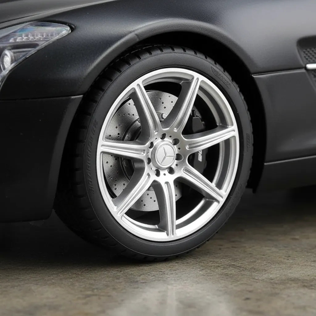 Carro A Escala 1/32 Mercedes-benz Sls Amg Roadster Negro