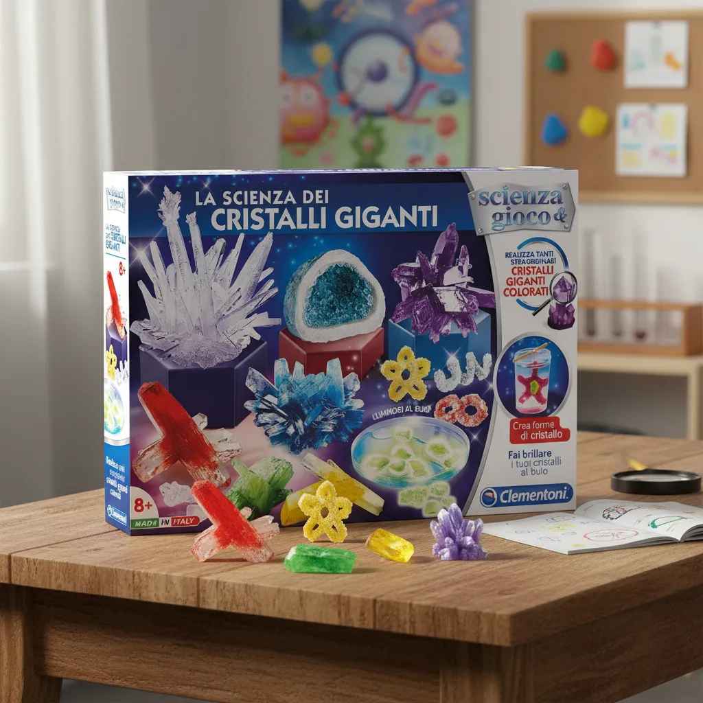 Juego De Experimentos Cristales Gigantes Niños