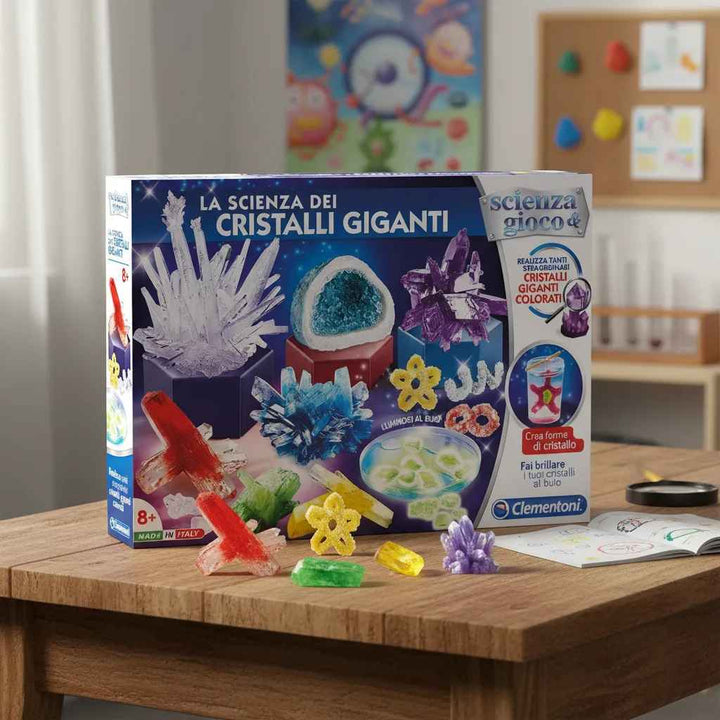 Juego De Experimentos Cristales Gigantes Niños