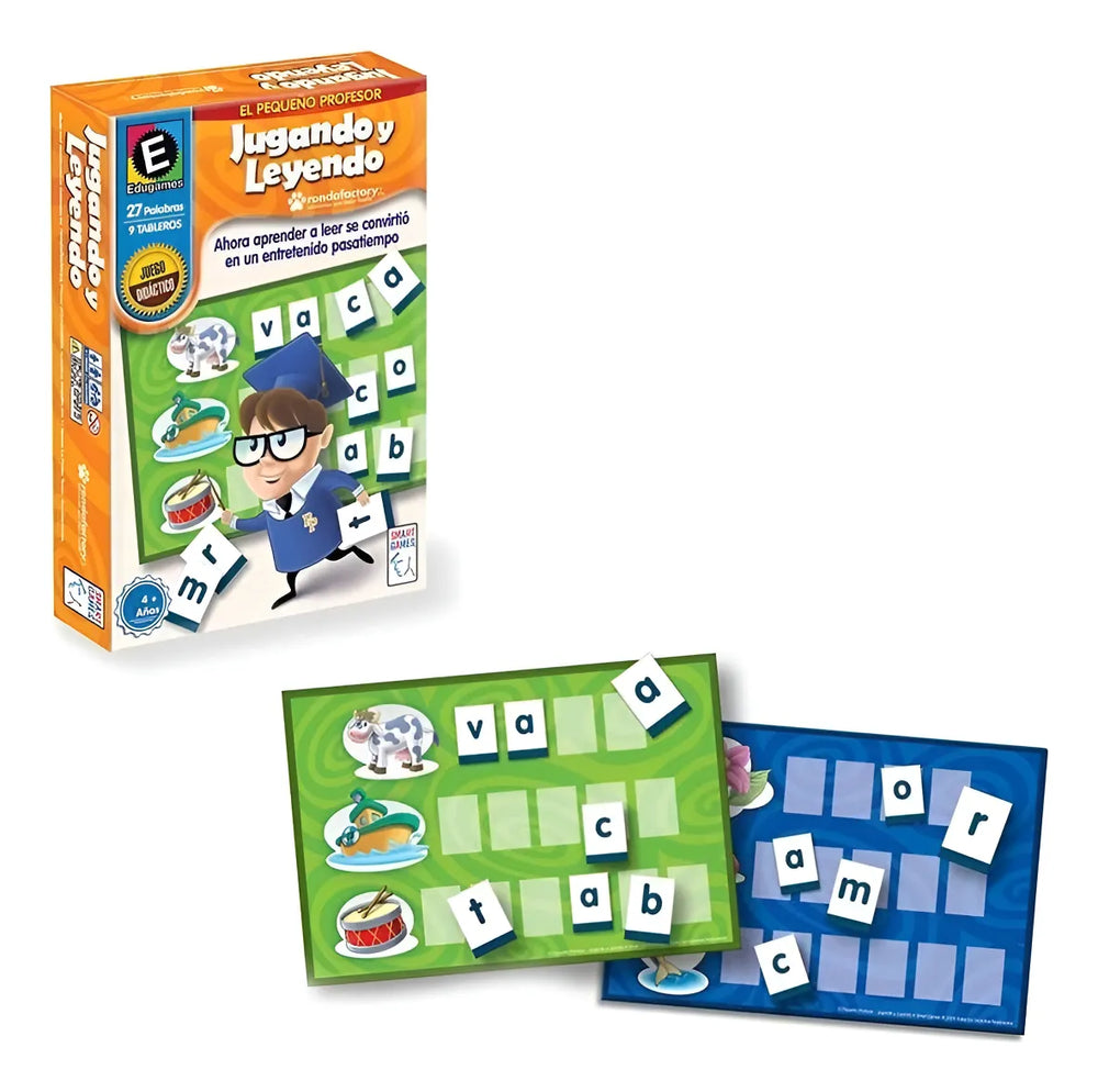 Juego Didactico Jugando y Leyendo Palabras Ronda