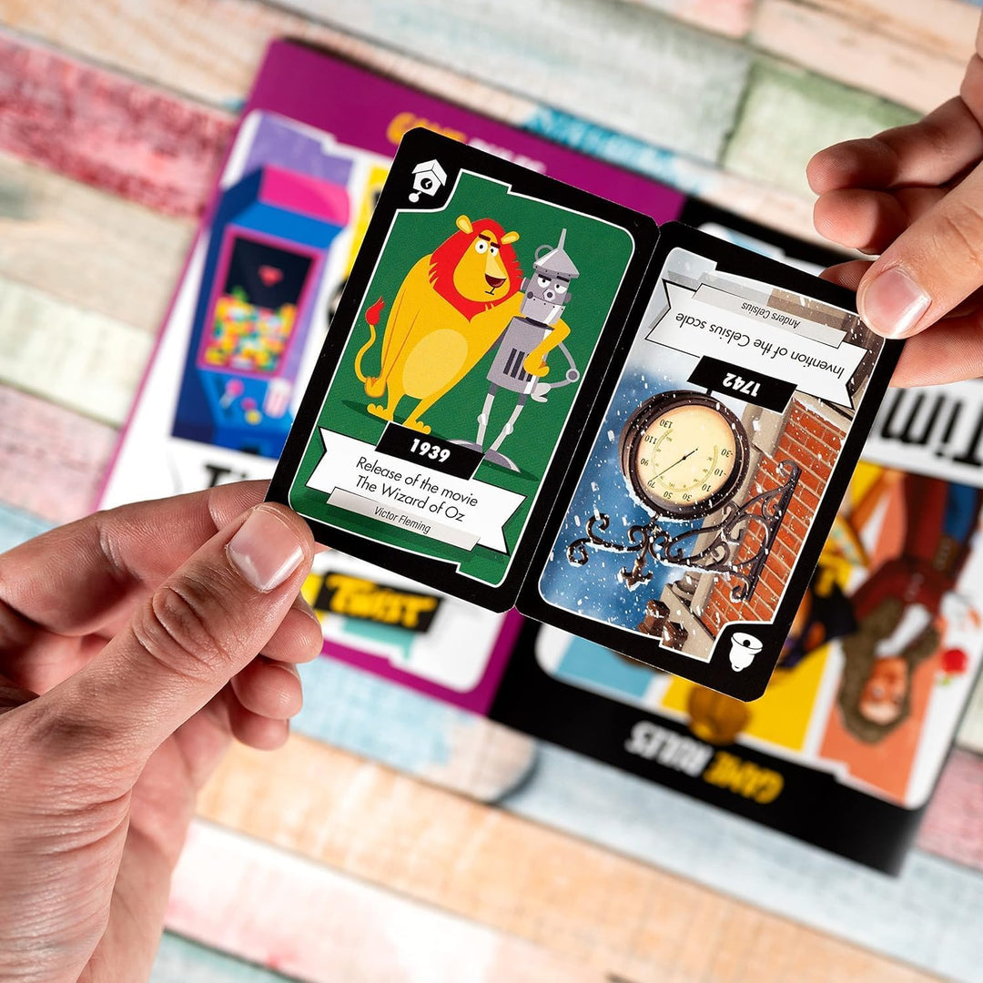 Juego De Mesa Timeline Twist Cooperativo Para Niños Familia