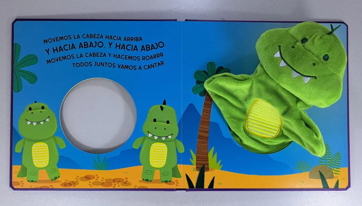 Juego Dulce Dinosaurio Títere Para Niños