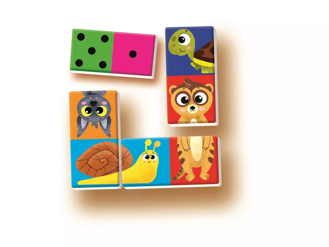 Juego Didáctico Dominós Animales Para Niños