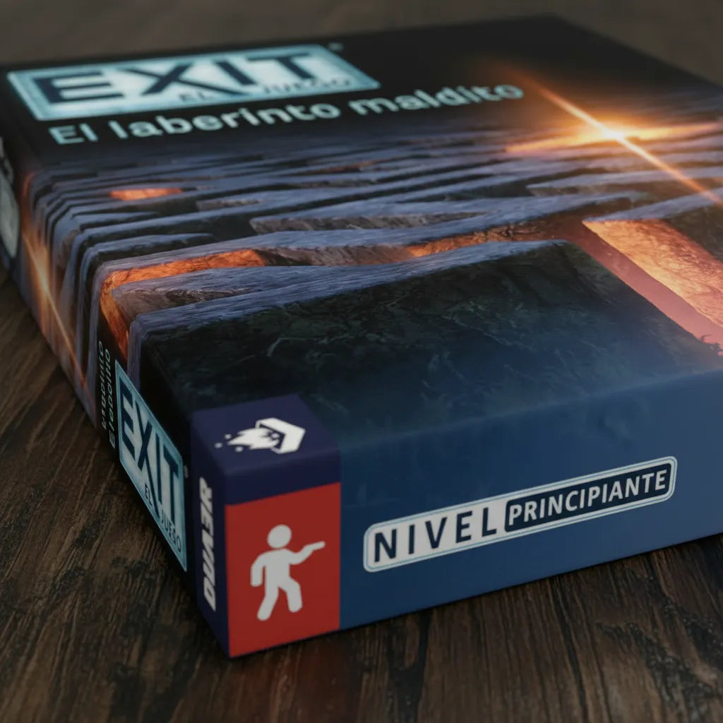 Juego De Mesa Exit El Laberinto Maldito Niños Adultos