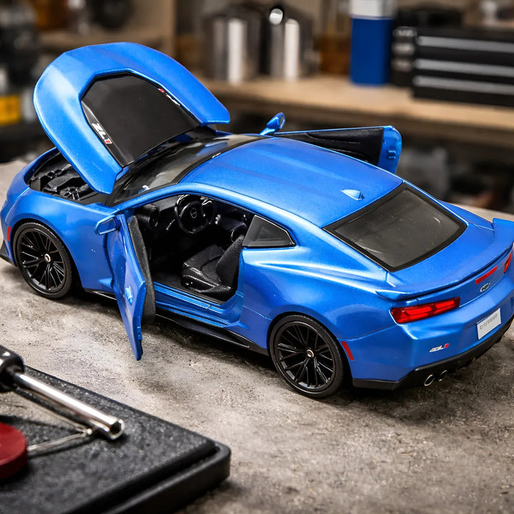 Carro 1:24 Se 2017 Chevrolet Camaro Zl Azul