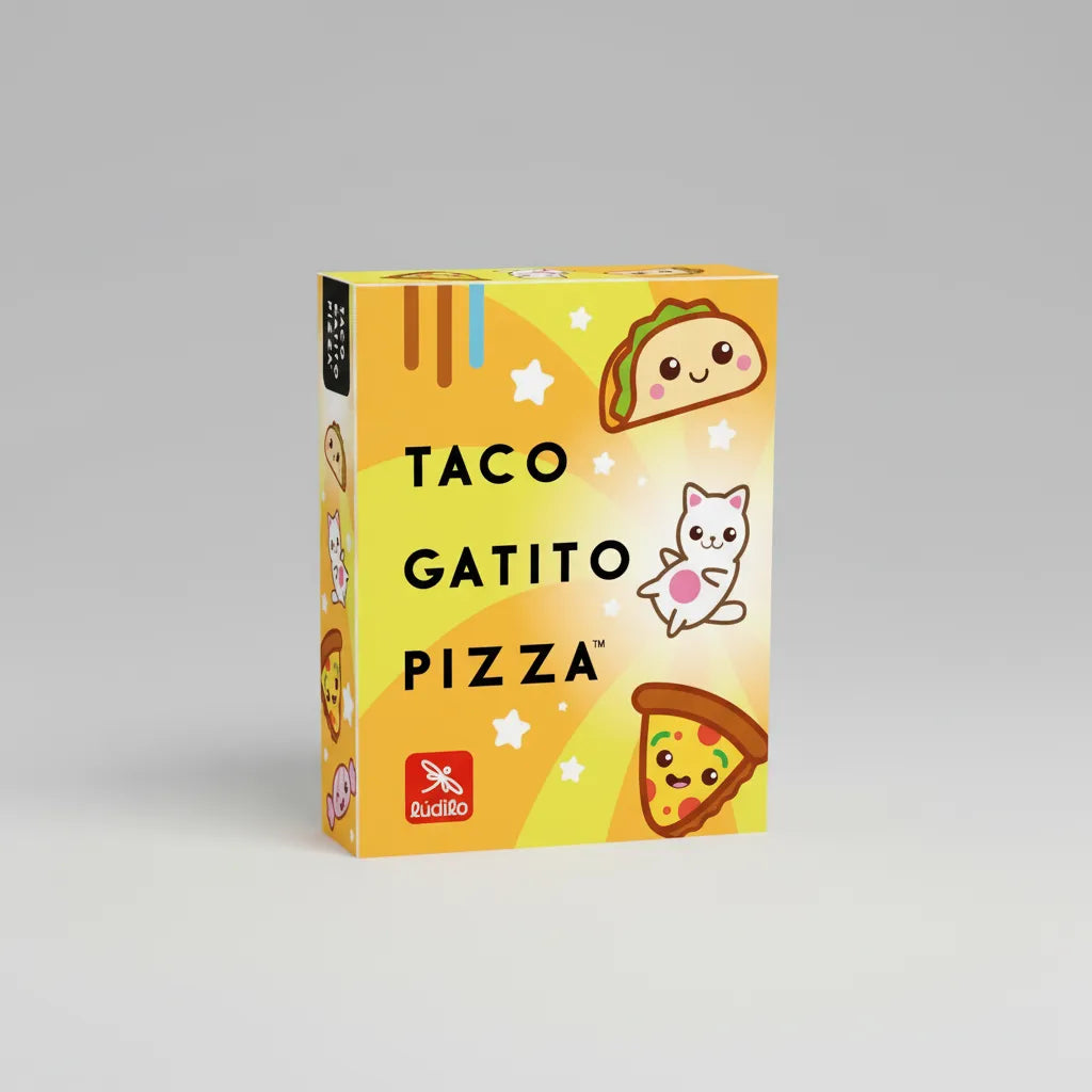 Juego De Mesa Taco Gatito Pizza Adulto Niños