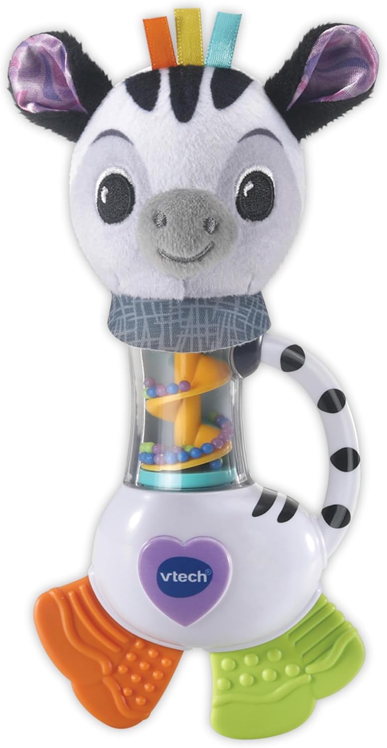 Juguete Sonajero Cebra Para Bebés