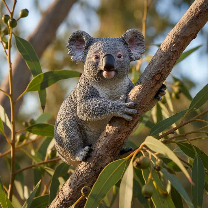 Figura Animales Koala Pintado A Mano Niños