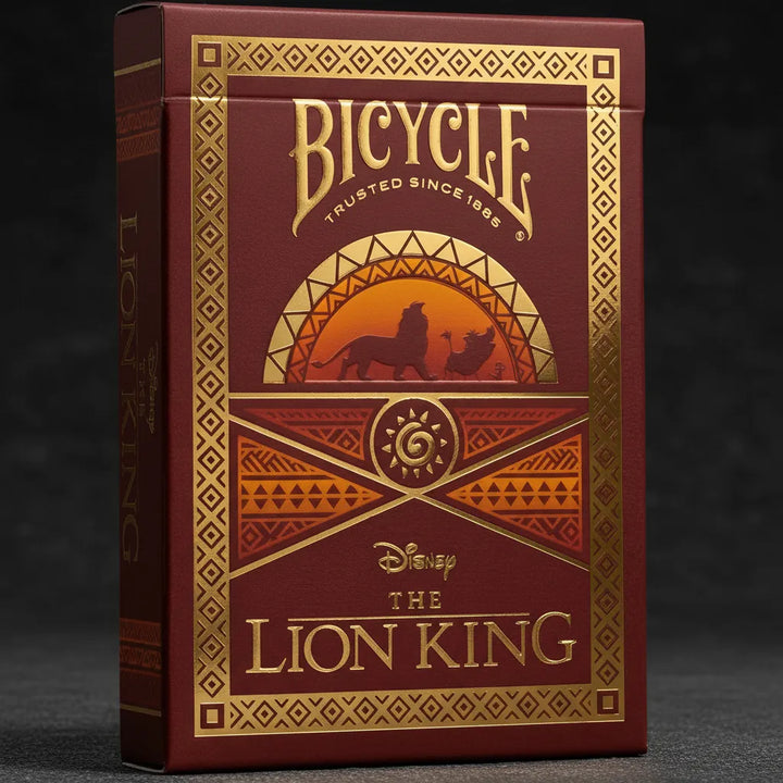 Barajas Cartas Bicycle Rey León Naipes Magia