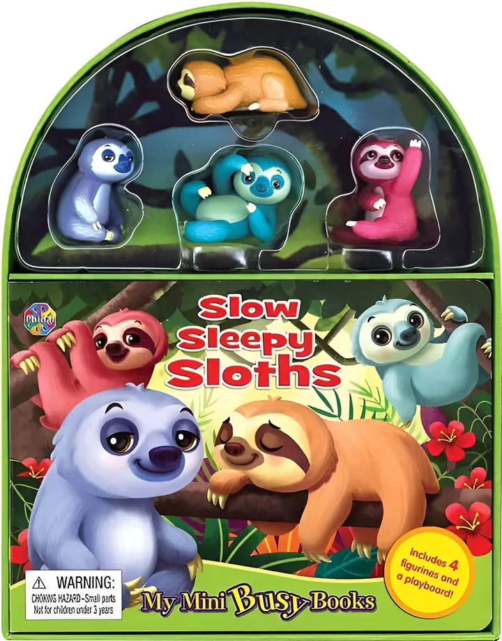 Libro y Juego 2 En 1 Animales Perezosos