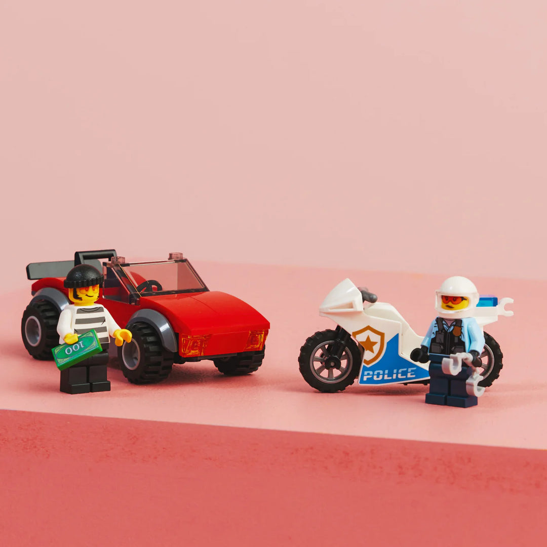 Lego Set Construcción Moto Y Auto 59 Piezas Niños