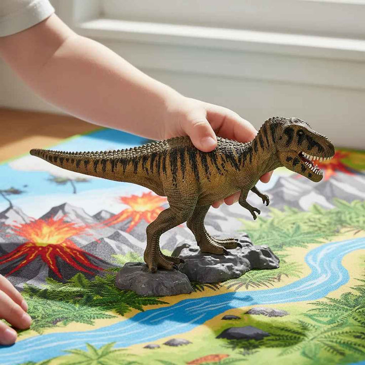 Figura Dinosaurios Tarbosaurus Pintado A Mano