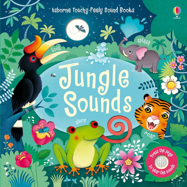 Libro Didáctico De Sonidos Jungla Interactivo Para Niños