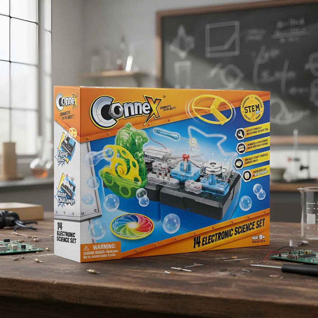 Experimento STEM 14 juegos Ciencia Electrónica