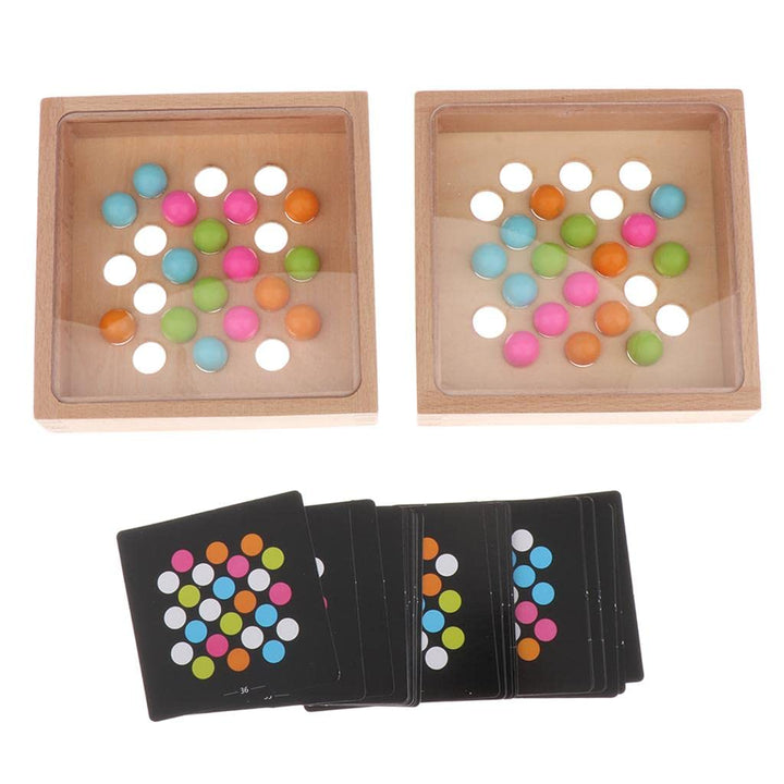 Juego Agilidad Y Memoria Tablero Madera Para Niños