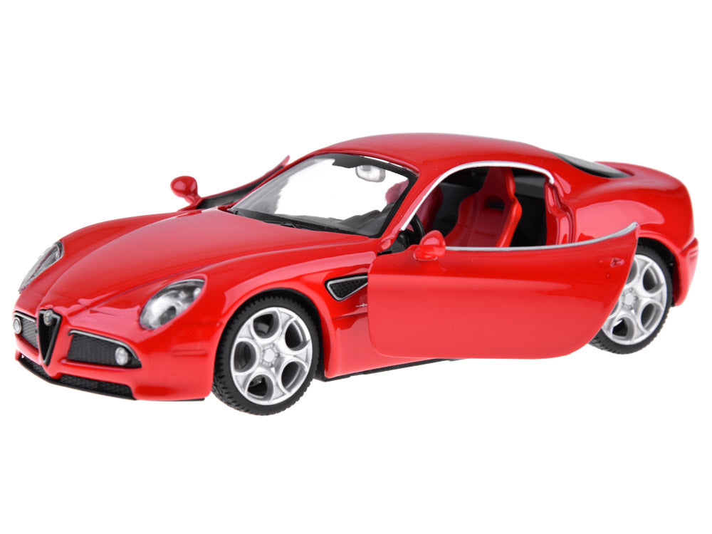 Carro Coleccionable Bburago 1:32 Alfa 8c Competizione Rojo