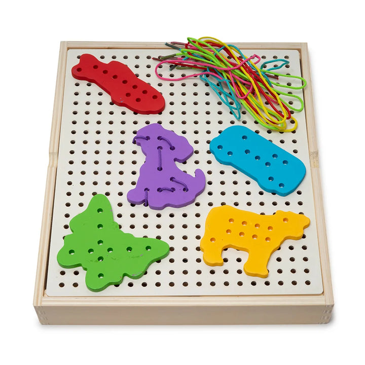 Juego Didáctico Multifuncional En Madera Para Niños