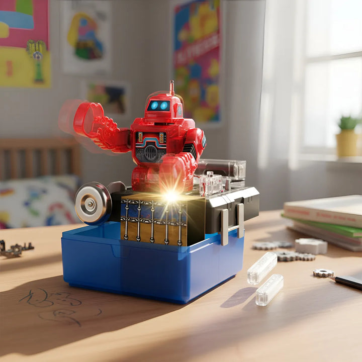 Experimento STEM Ritmo Robótico Para Niños