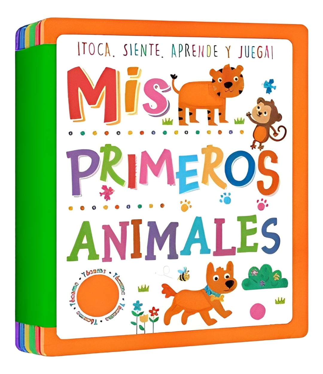 Libro Sensorial  Mis Primeros Animales Para Niños