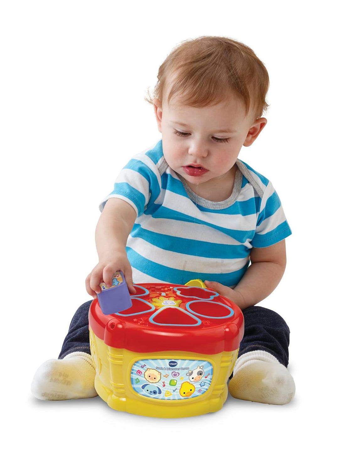 Juguete Tambor Formas Sonidos Para Niños
