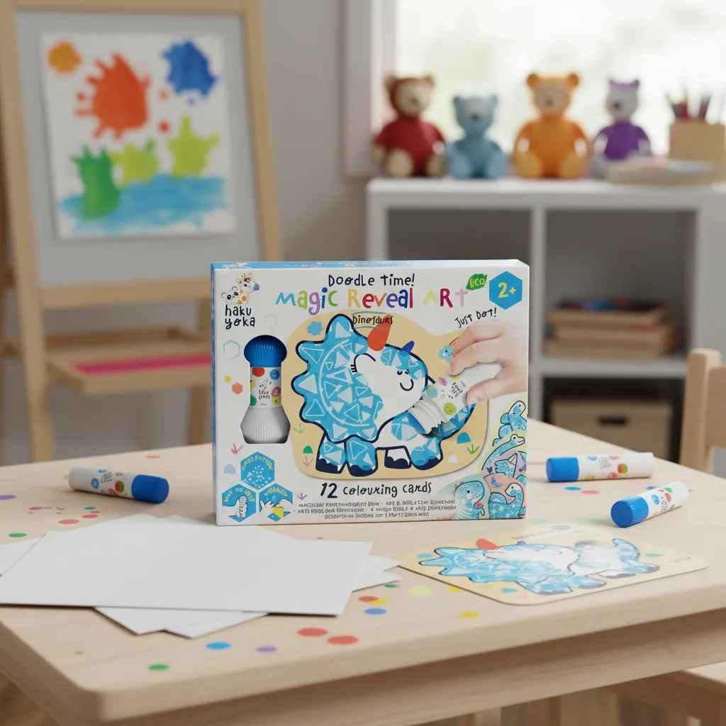 Juego Arte Mágico Dinosaurios Sensorial Niños