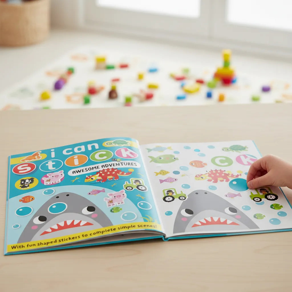Libro De Actividades Stickers Yo Puedo Hacerlo