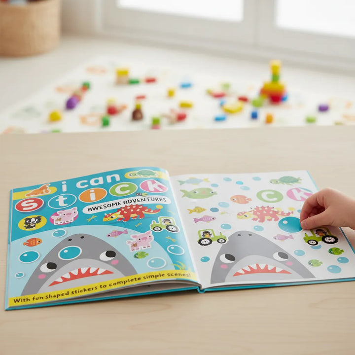 Libro De Actividades Stickers Yo Puedo Hacerlo