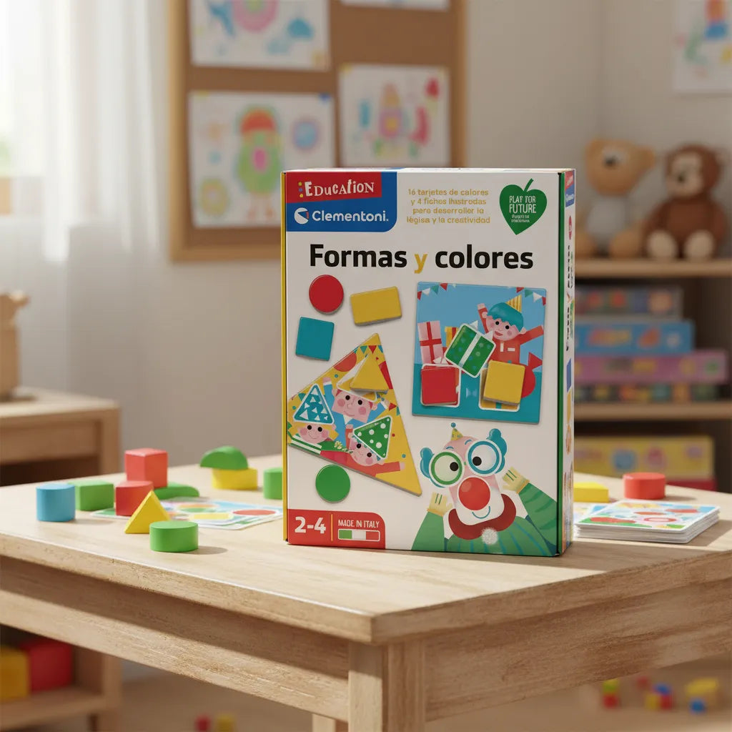 Juego Didactico Aprendiendo Formas Y Colores