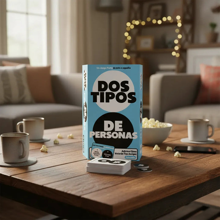 Juego De Mesa Dos Tipos De Personas Para Adultos Familia