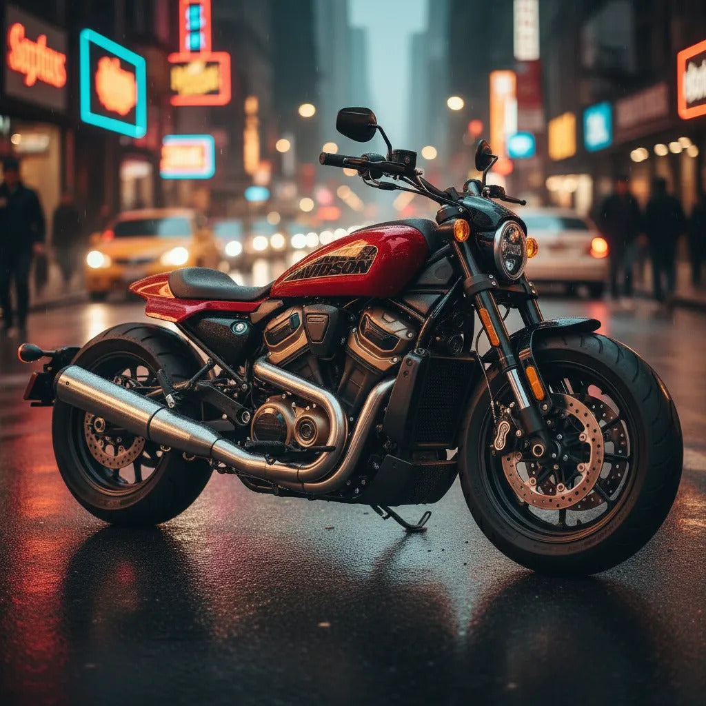 Moto A Escala Harley-davidson Sportster S 2024 Para Niños