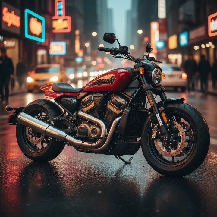 Moto A Escala Harley-davidson Sportster S 2024 Para Niños