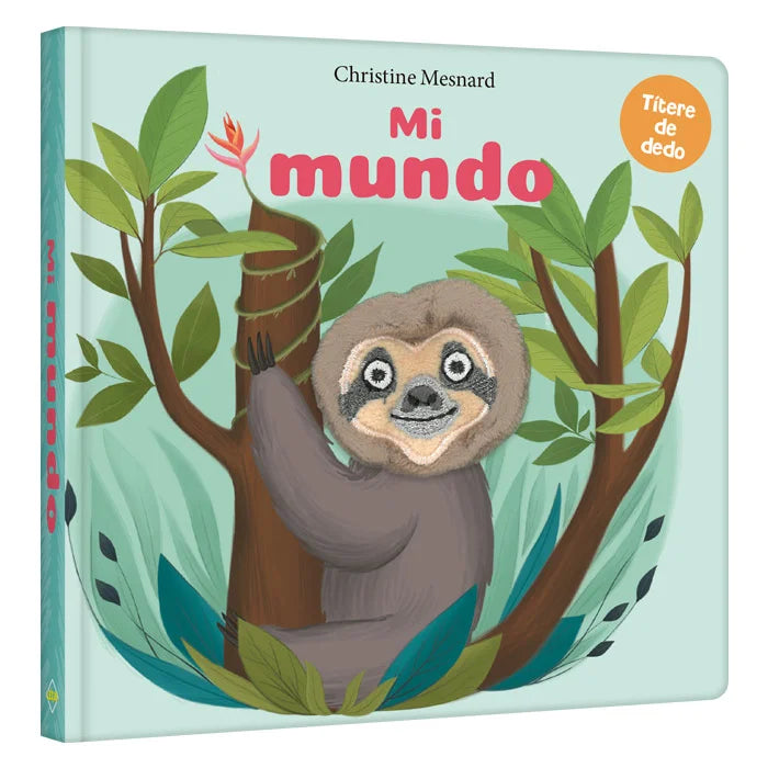 Libro Mi Mundo Dedo Títere Para Niños