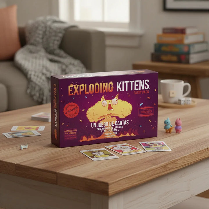 Juego De Mesa Exploding Kittens Fiesta