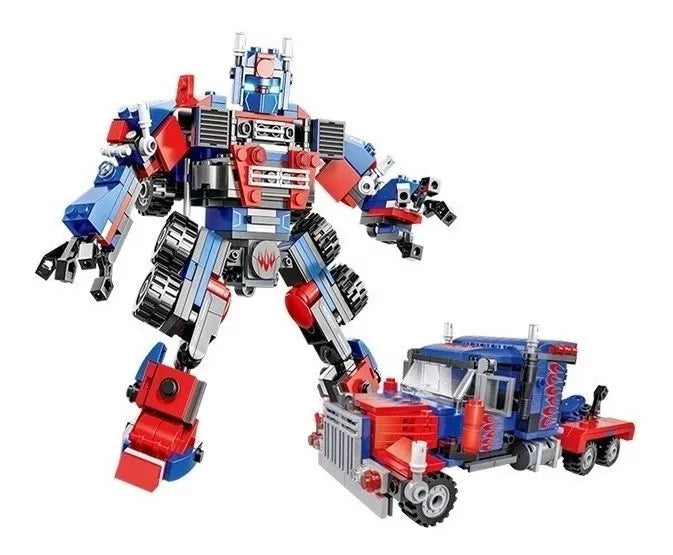 Set De Bloques De Construcción Carrobot 2 En 1 Niños