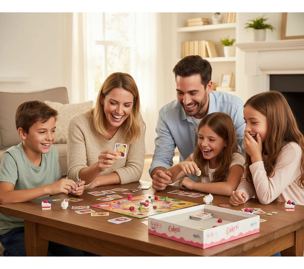Juego De Mesa Estrategia Cake Para Niños Familia