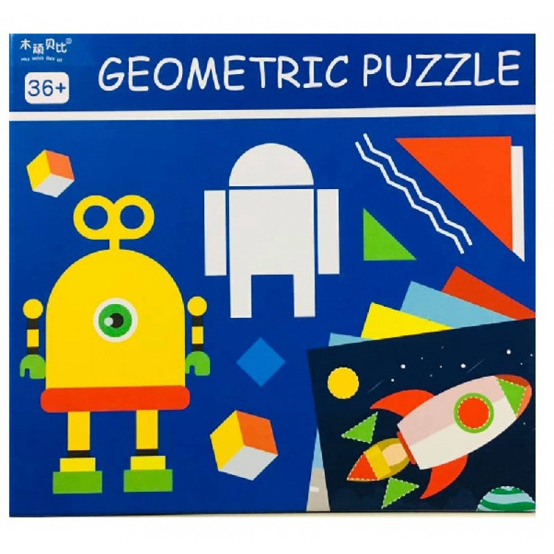 Rompecabezas Didáctico Figuras Geométricas Niños