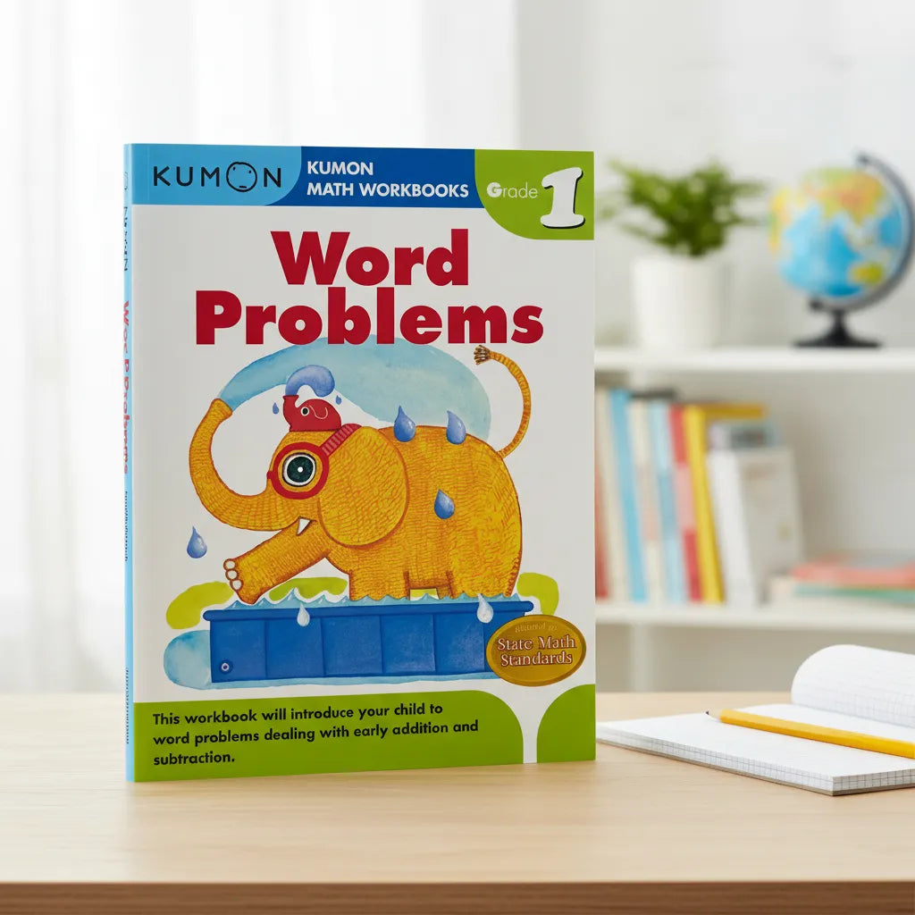 Libro Didáctico Kumon Grade 1 Word Problems Para Niños