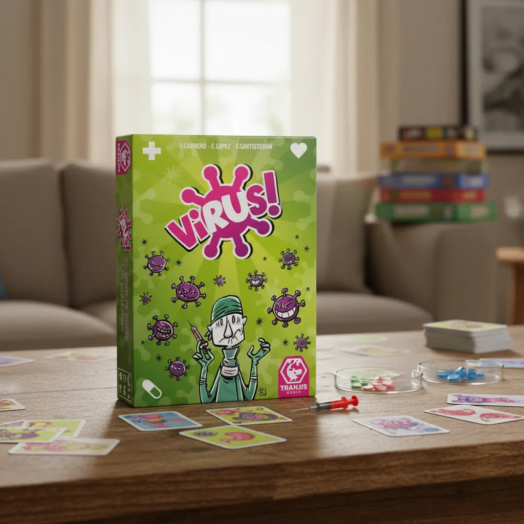Juego De Mesa Virus Estrategia Devir Para Niños Familia